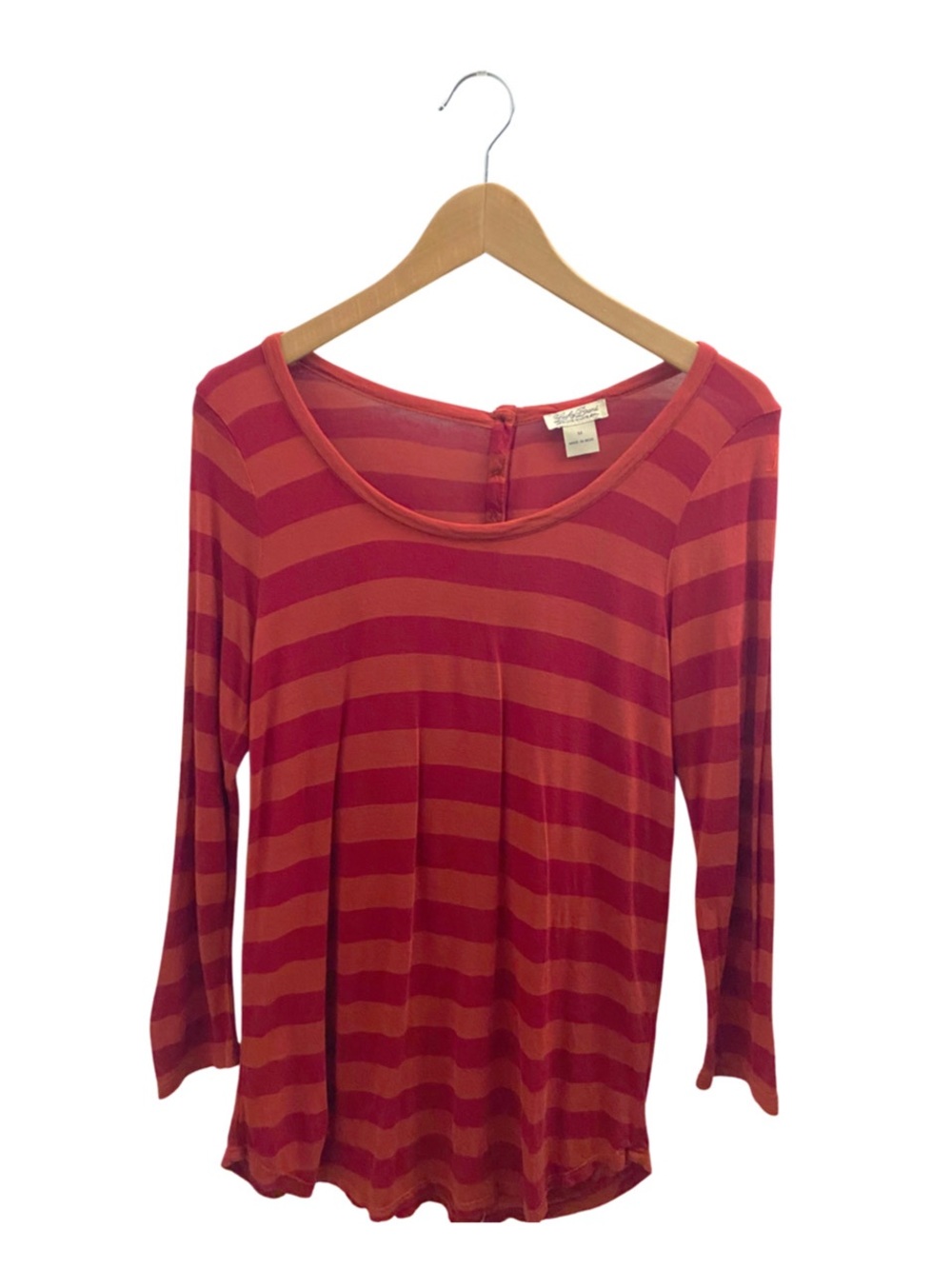Lucky Brand Striped Long Sleeve Shirt Size Medium